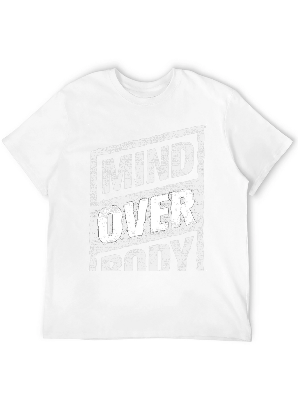 Mind Over Body Graphic Tee - Black