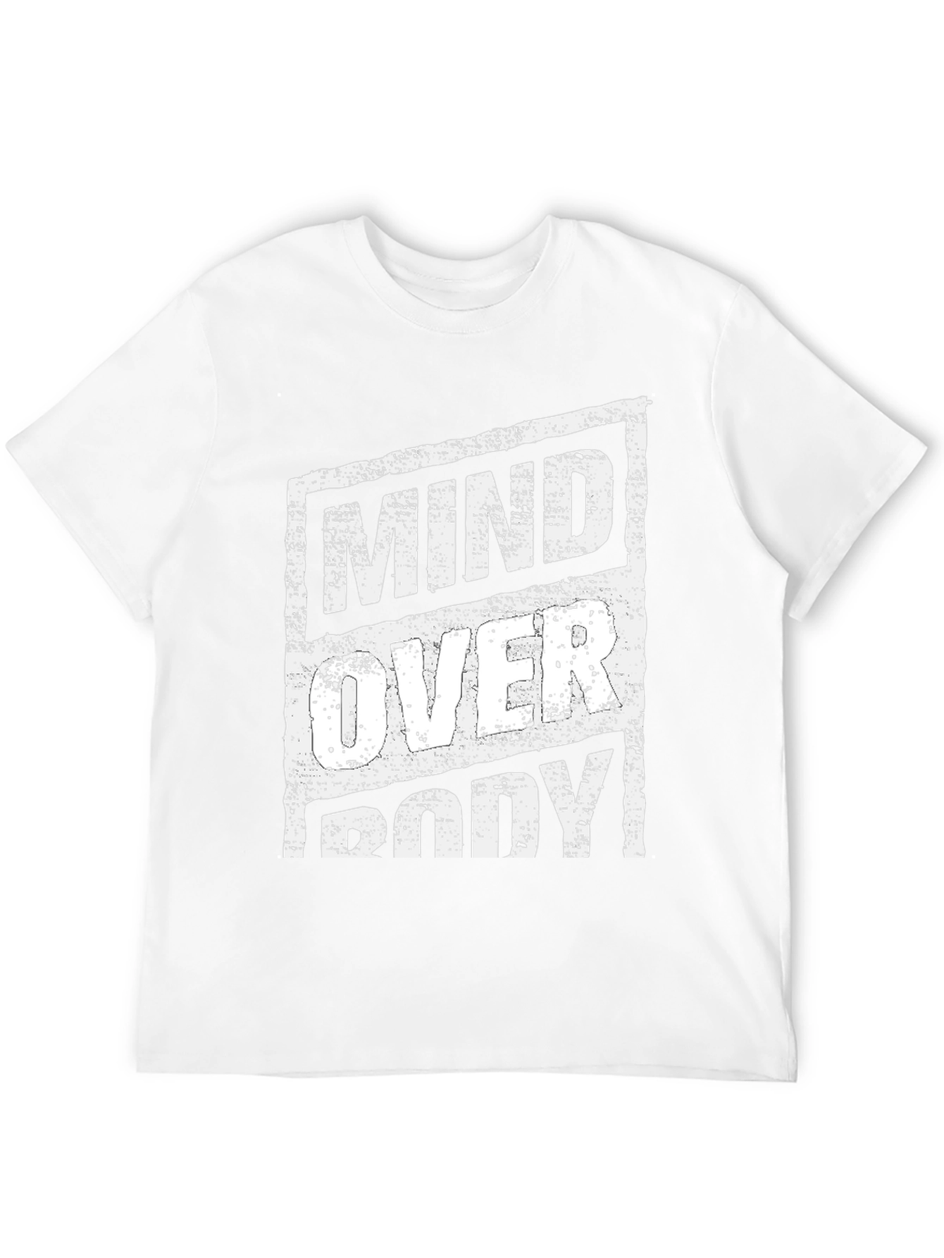Mind Over Body Graphic Tee - Black