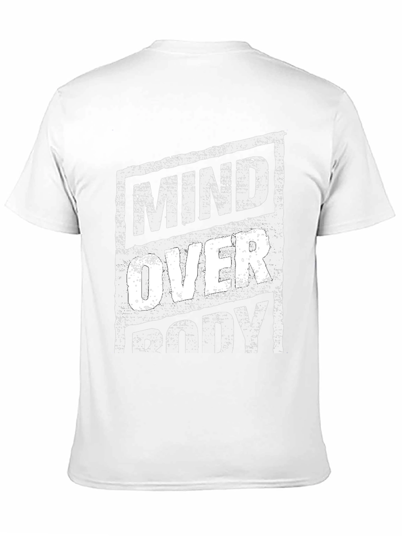 Mind Over Body Graphic Tee - Black