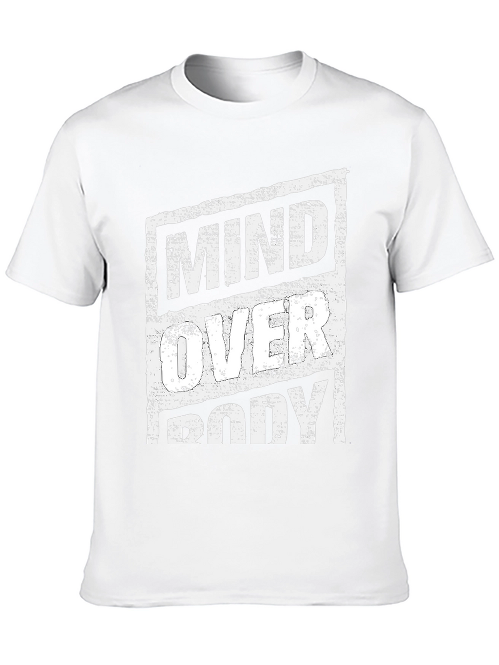 Mind Over Body Graphic Tee - Black