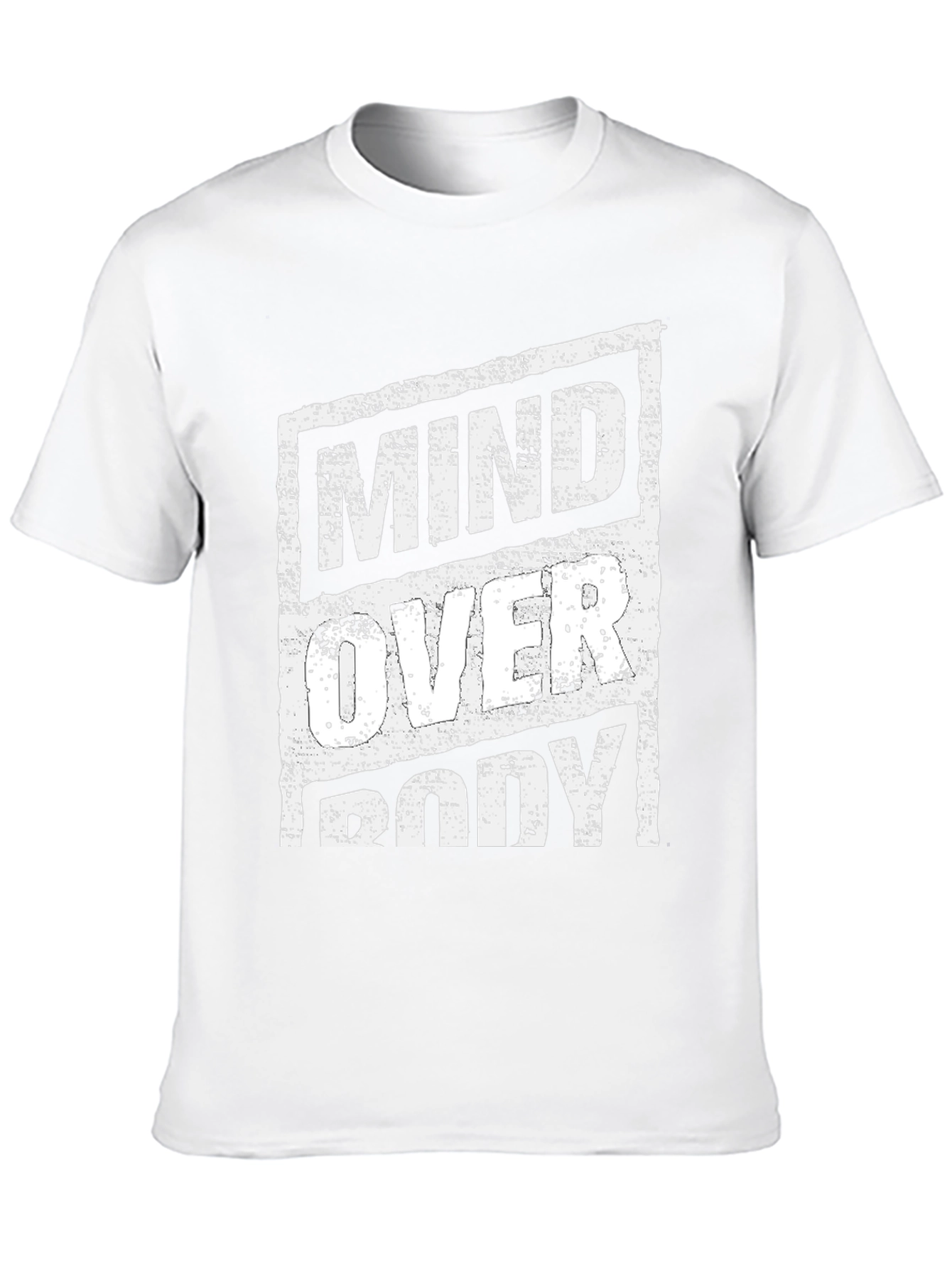 Mind Over Body Graphic Tee - Black
