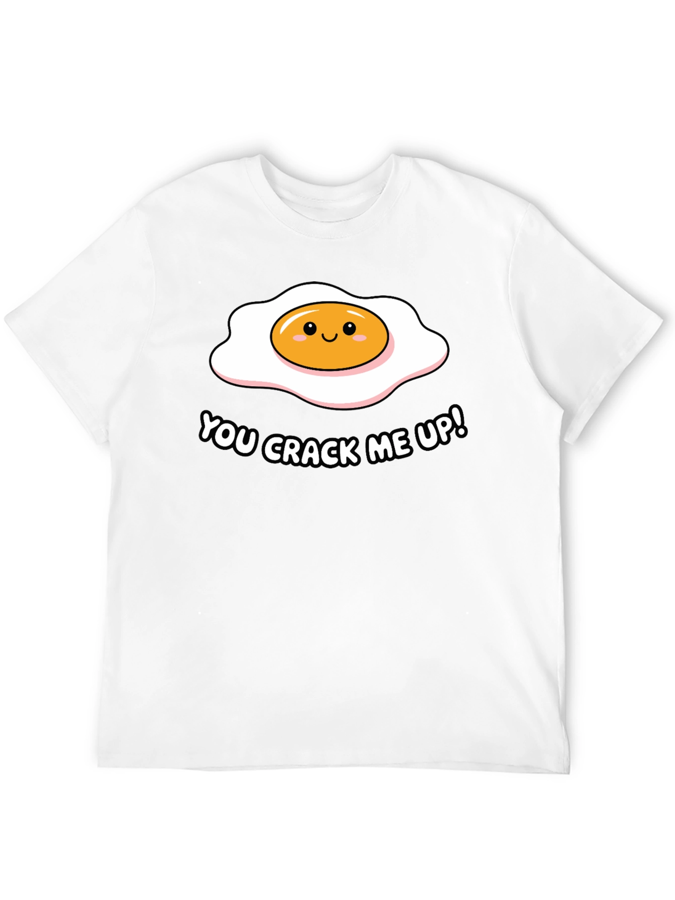 Funny You Crack Me Up Egg Pun T-Shirt