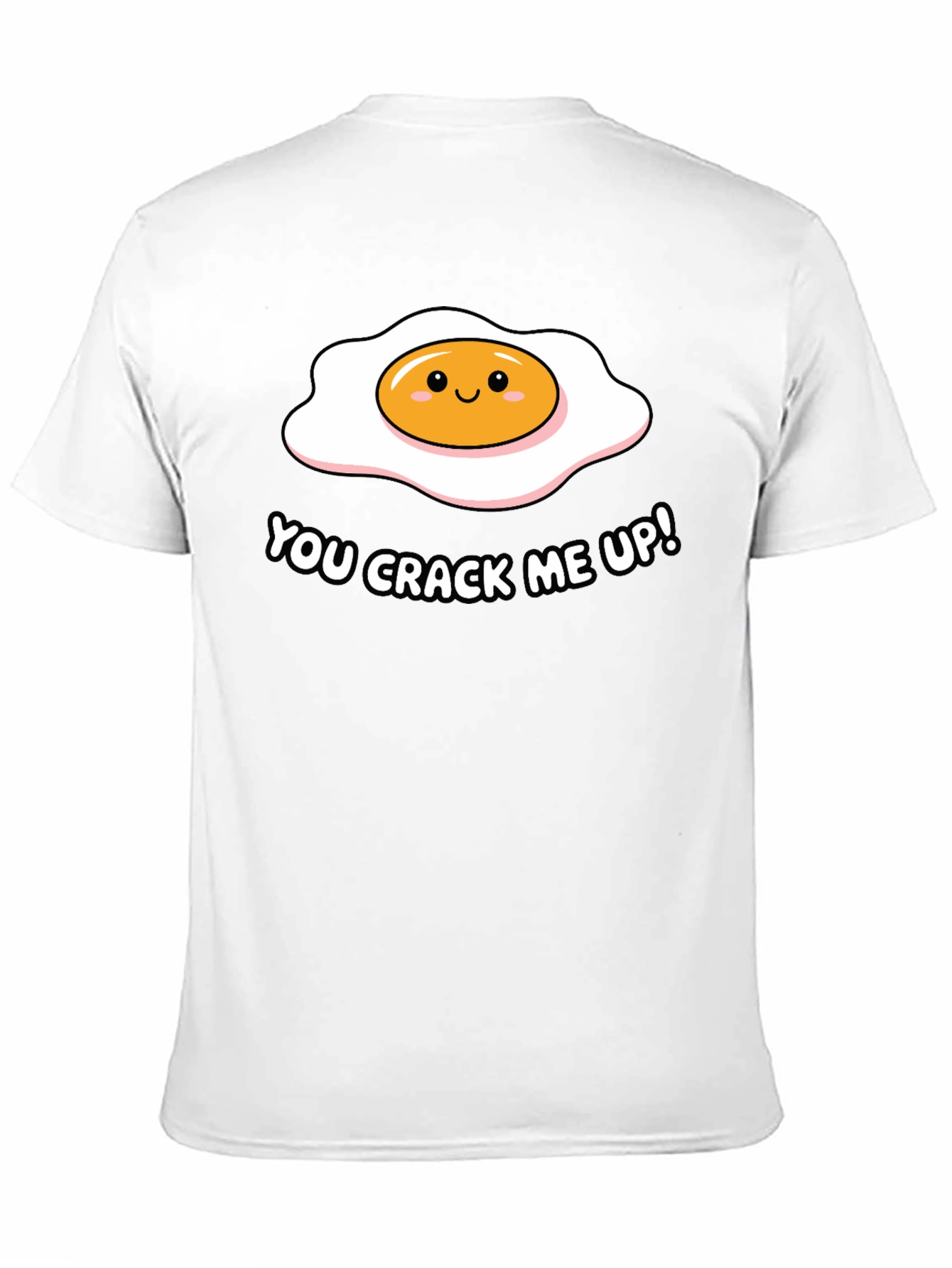 Funny You Crack Me Up Egg Pun T-Shirt