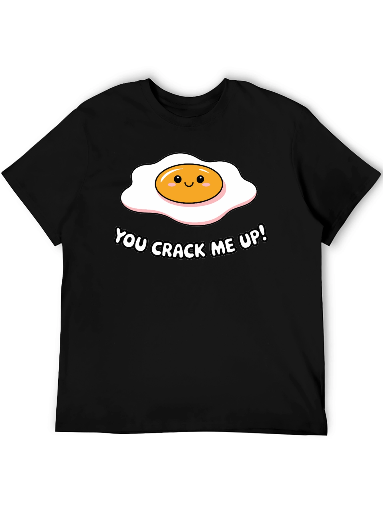 Funny You Crack Me Up Egg Pun T-Shirt
