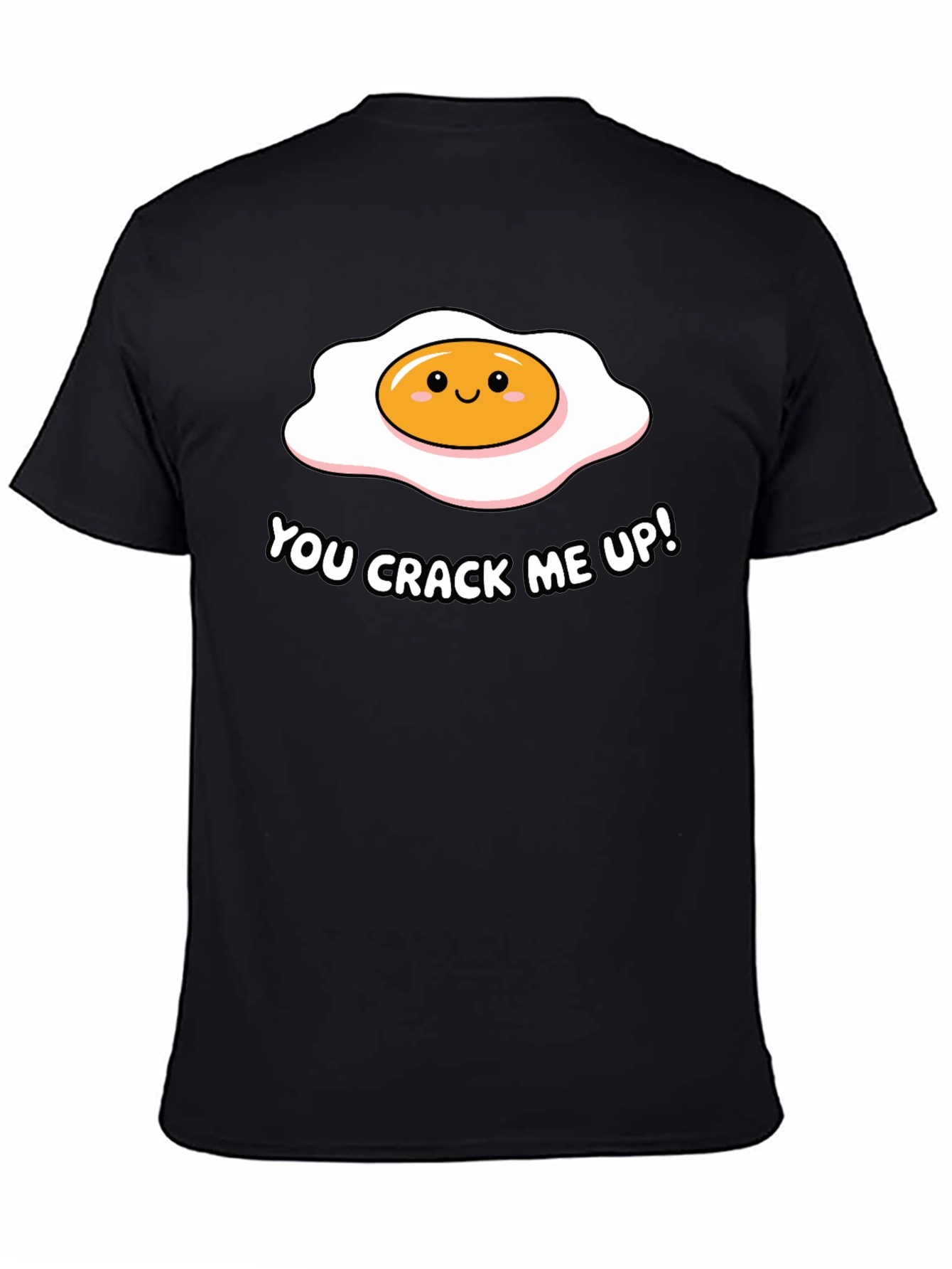 Funny You Crack Me Up Egg Pun T-Shirt