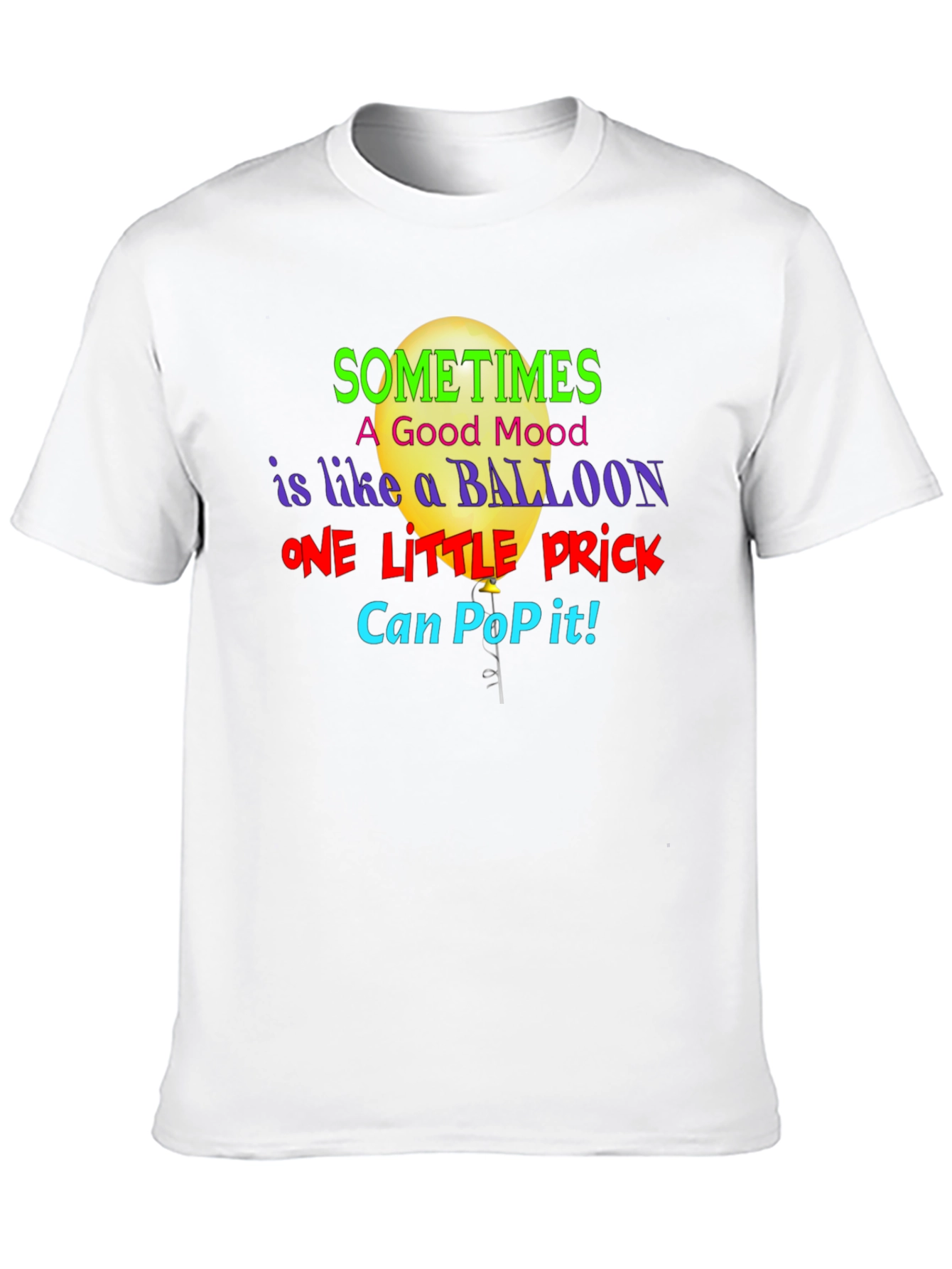 Sometimes a Good Mood Balloon Graphic Tee