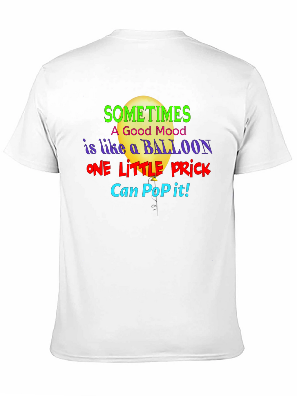 Sometimes a Good Mood Balloon Graphic Tee
