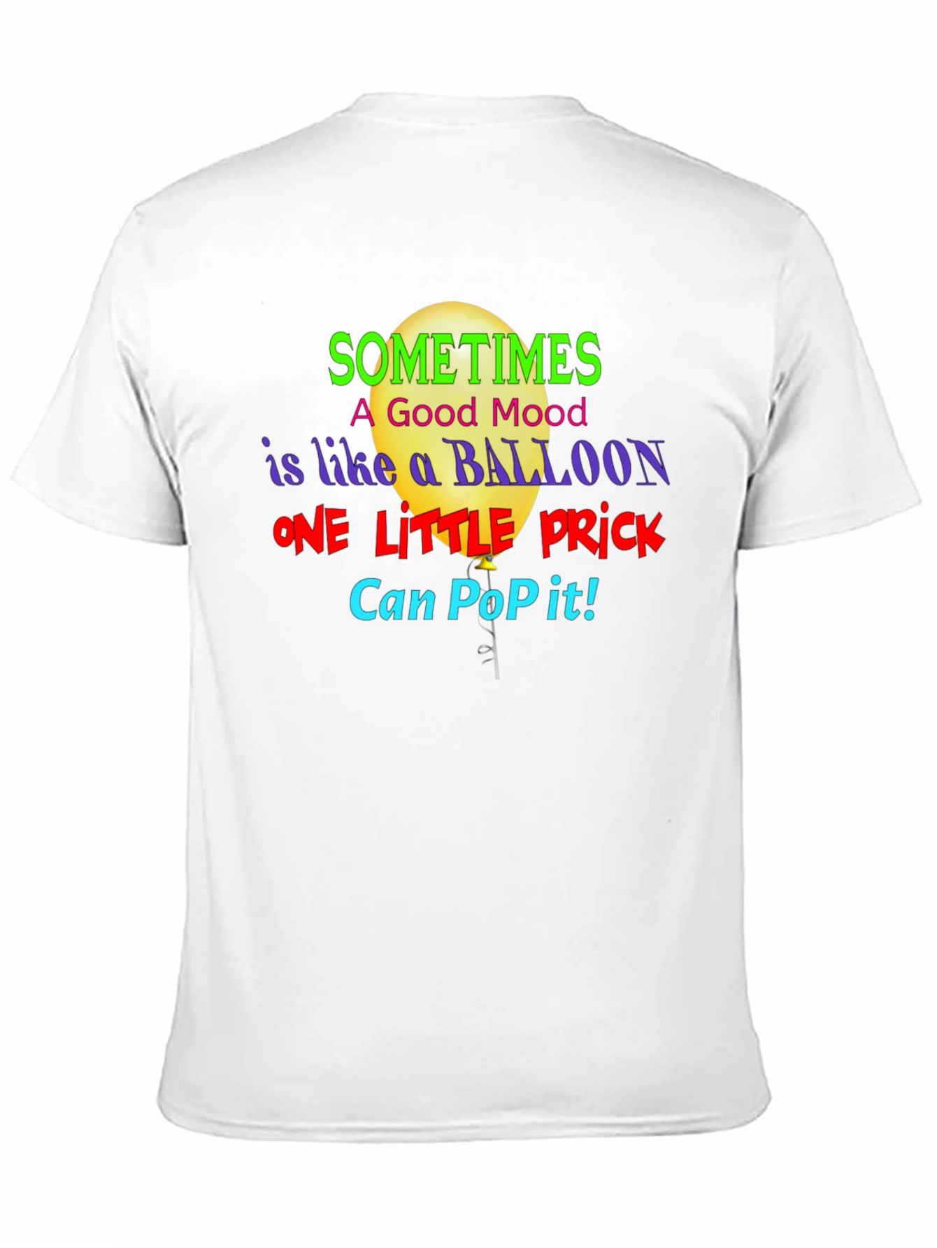 Sometimes a Good Mood Balloon Graphic Tee
