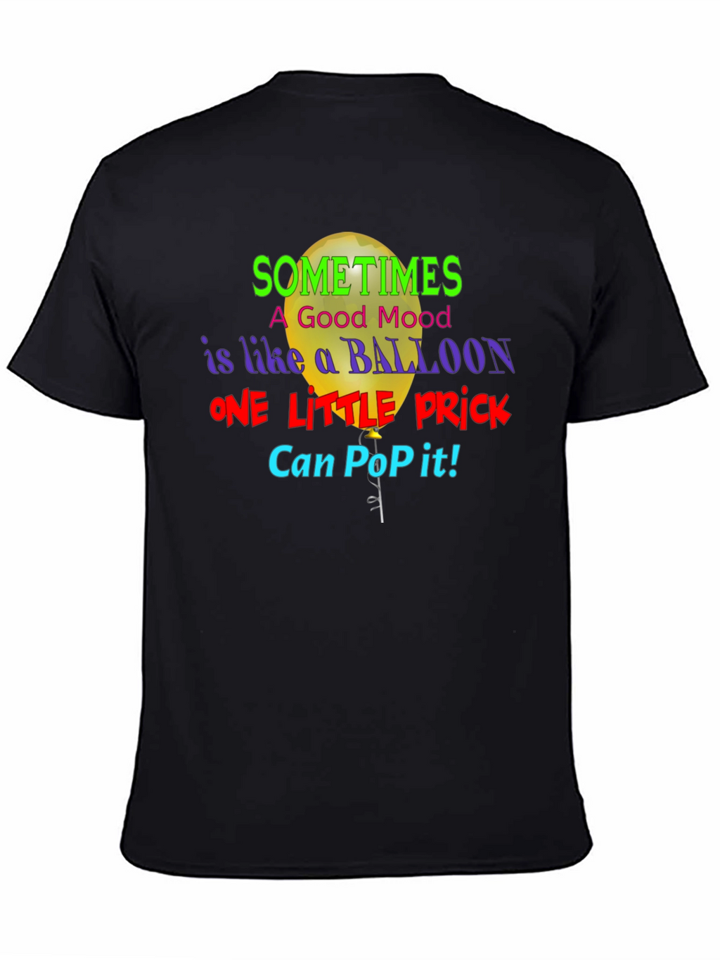Sometimes a Good Mood Balloon Graphic Tee