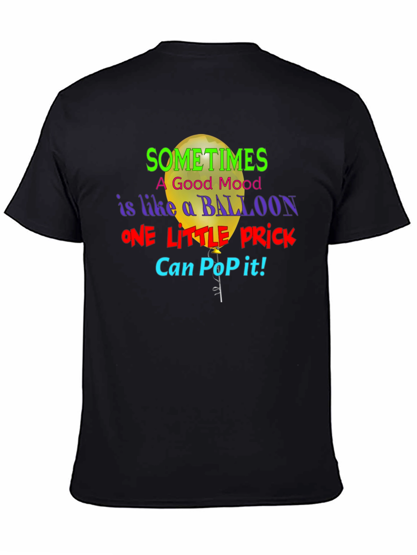 Sometimes a Good Mood Balloon Graphic Tee