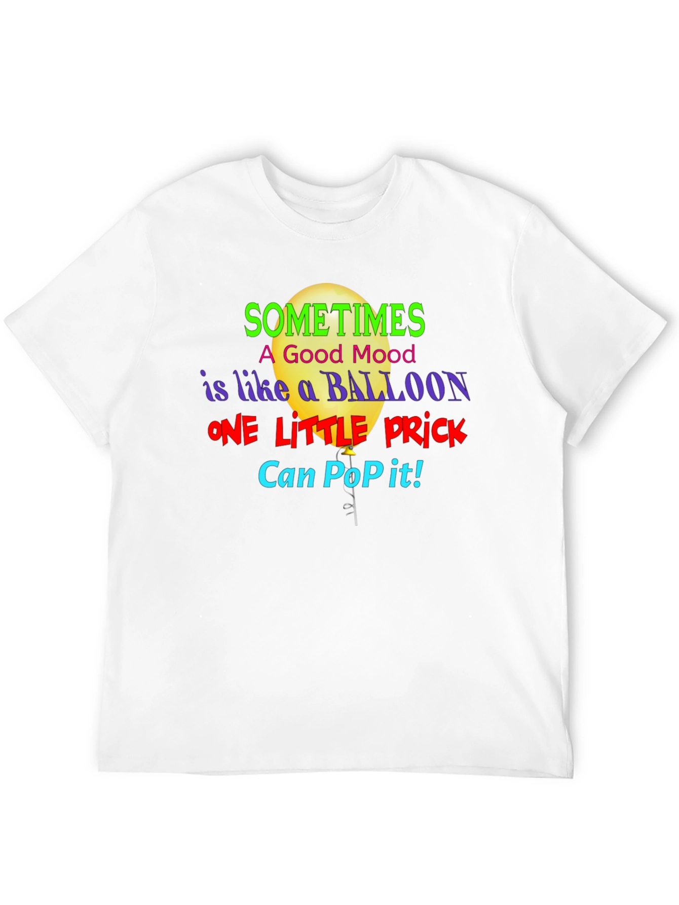 Sometimes a Good Mood Balloon Graphic Tee