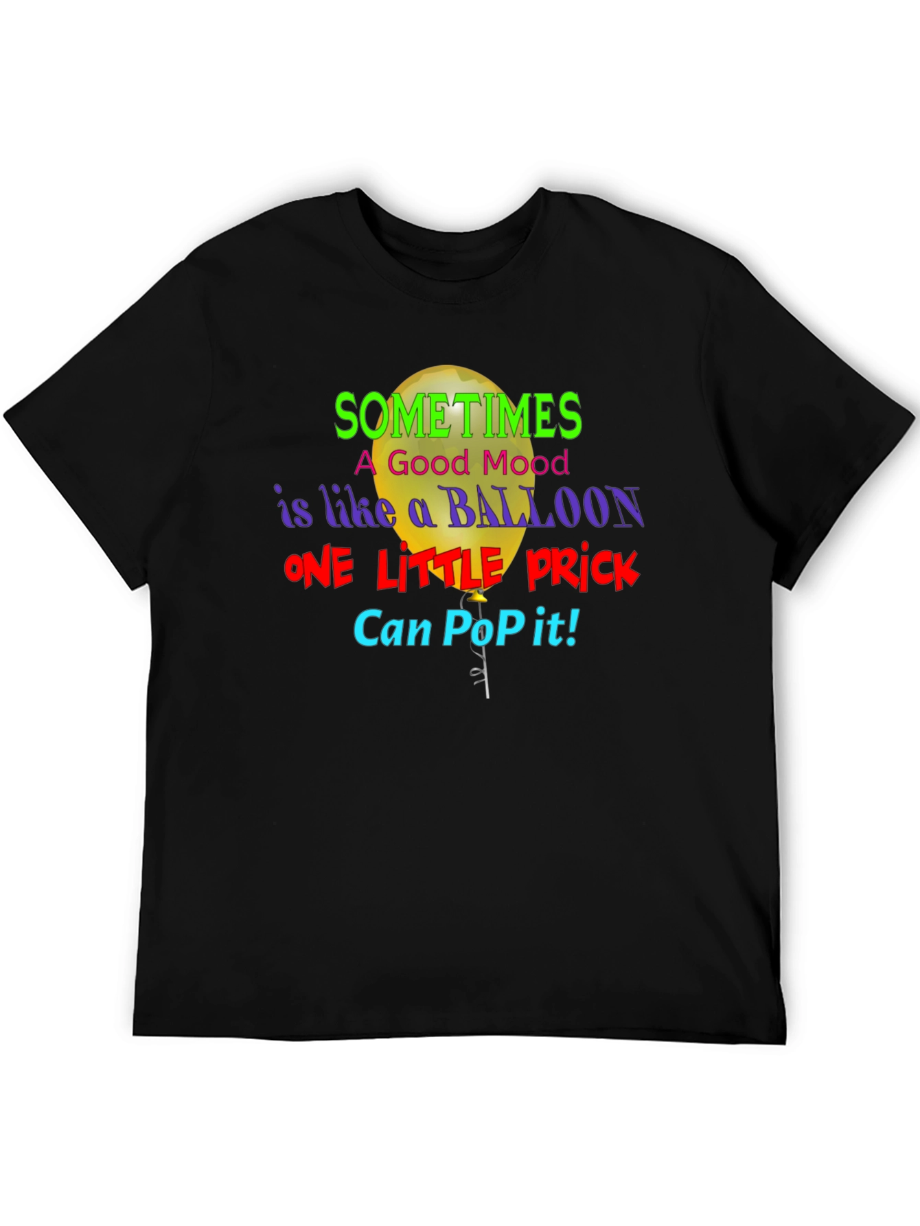 Sometimes a Good Mood Balloon Graphic Tee