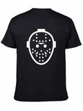 Horror Hockey Mask Graphic Tee