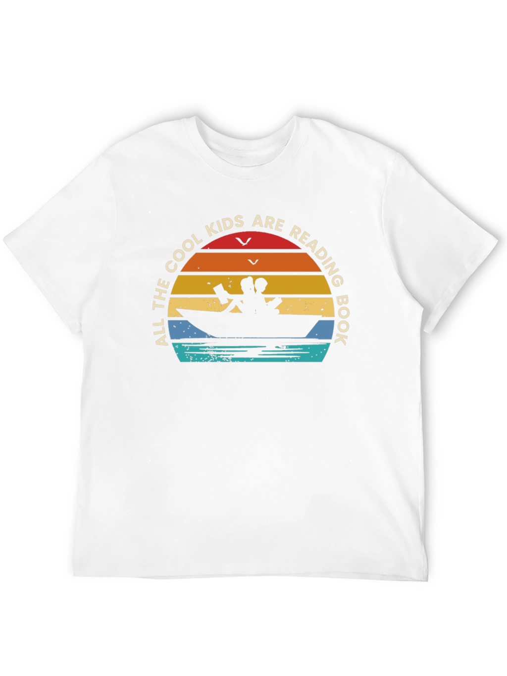 Cool Kids Reading Book T-Shirt