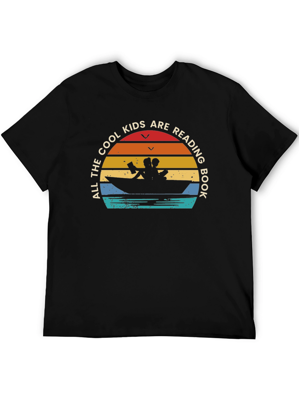 Cool Kids Reading Book T-Shirt