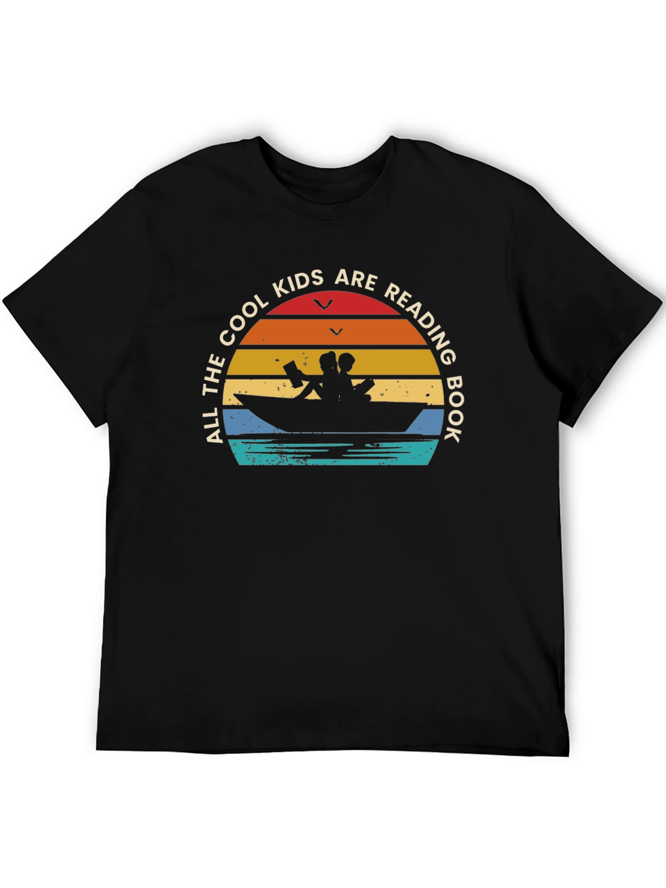 Cool Kids Reading Book T-Shirt