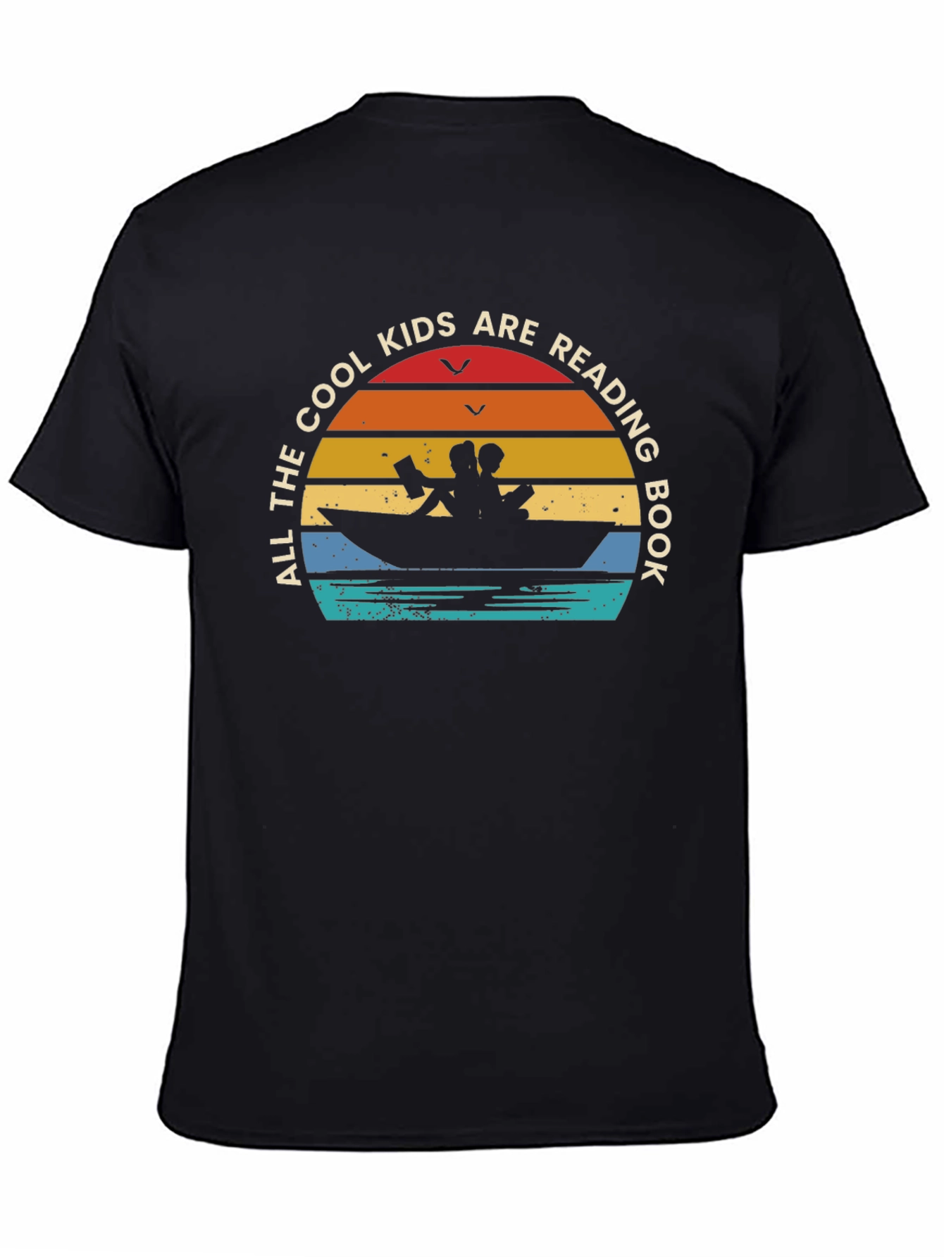 Cool Kids Reading Book T-Shirt