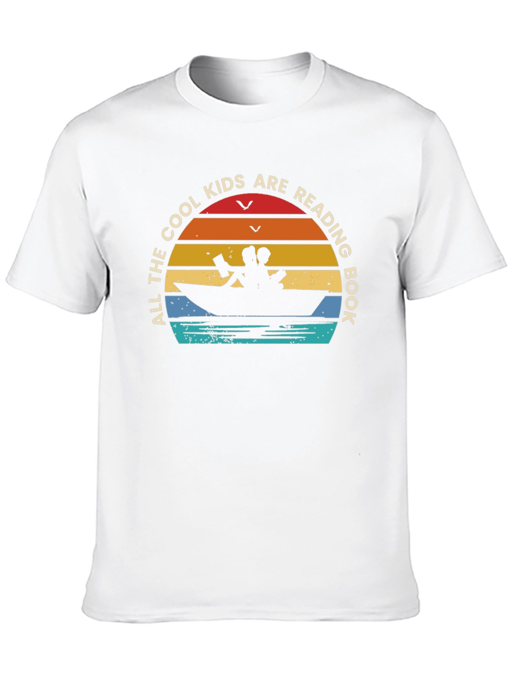 Cool Kids Reading Book T-Shirt