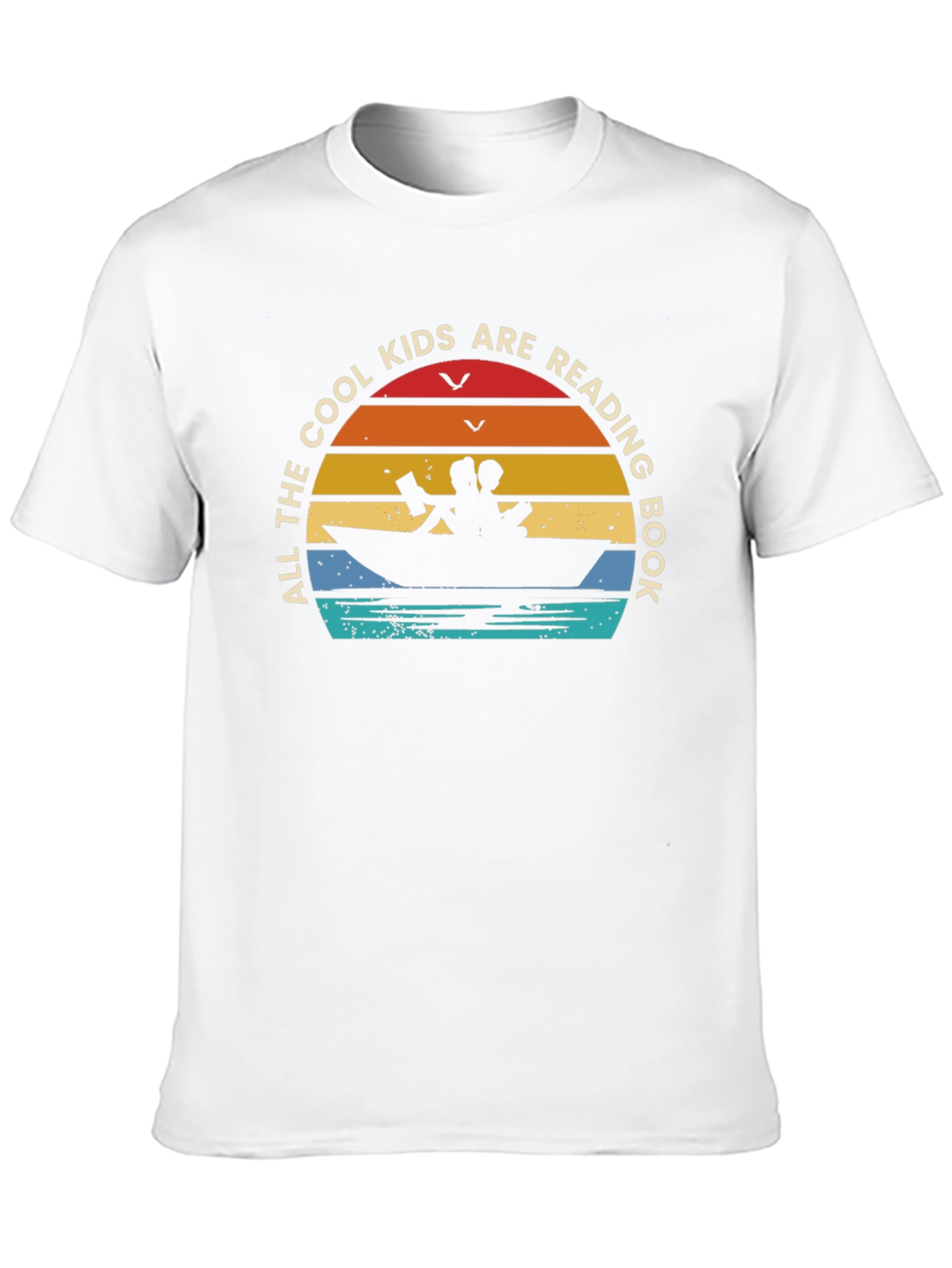 Cool Kids Reading Book T-Shirt
