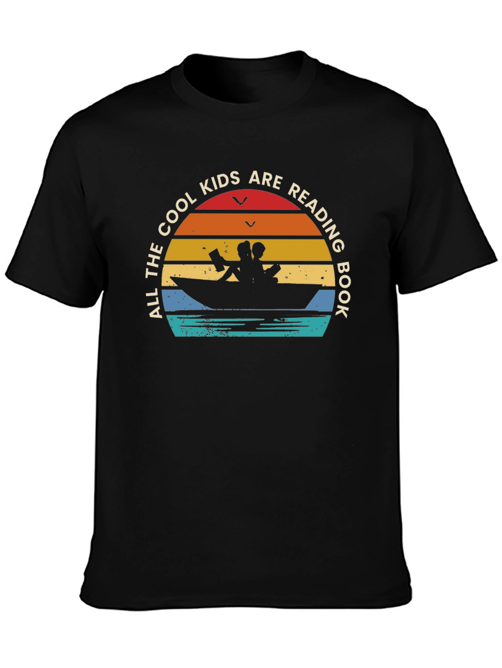 Cool Kids Reading Book T-Shirt