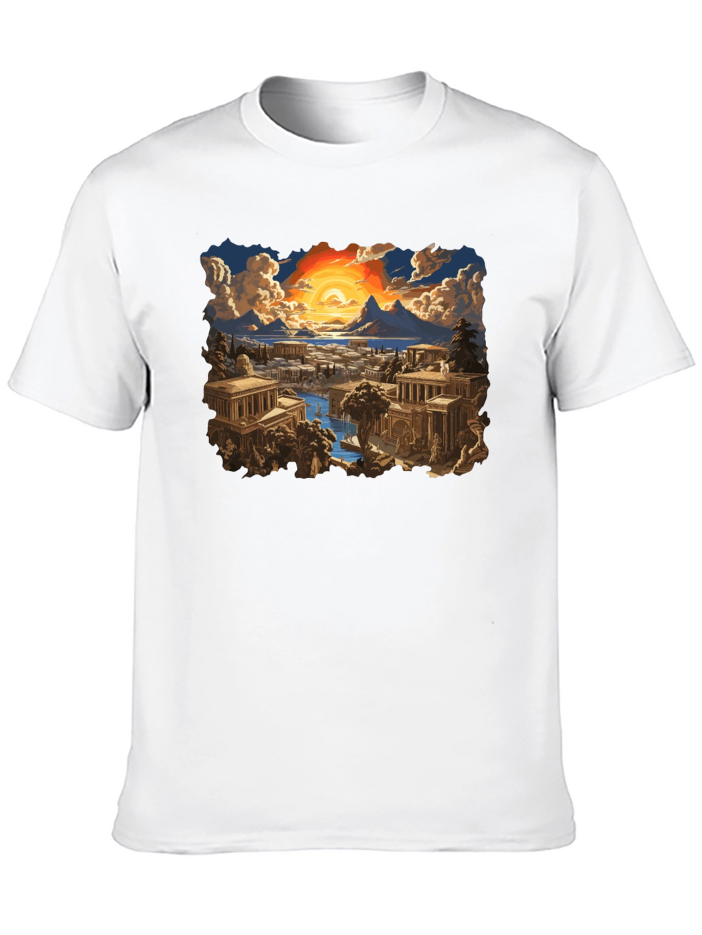 Greek Sunset Tee