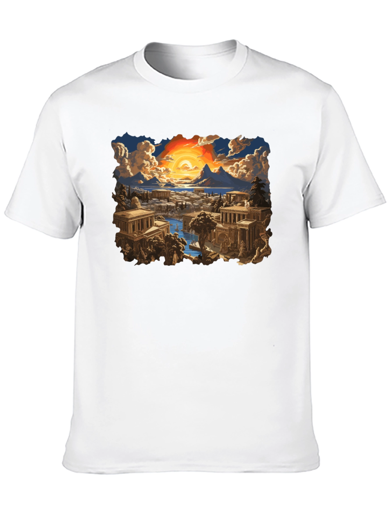 Greek Sunset Tee
