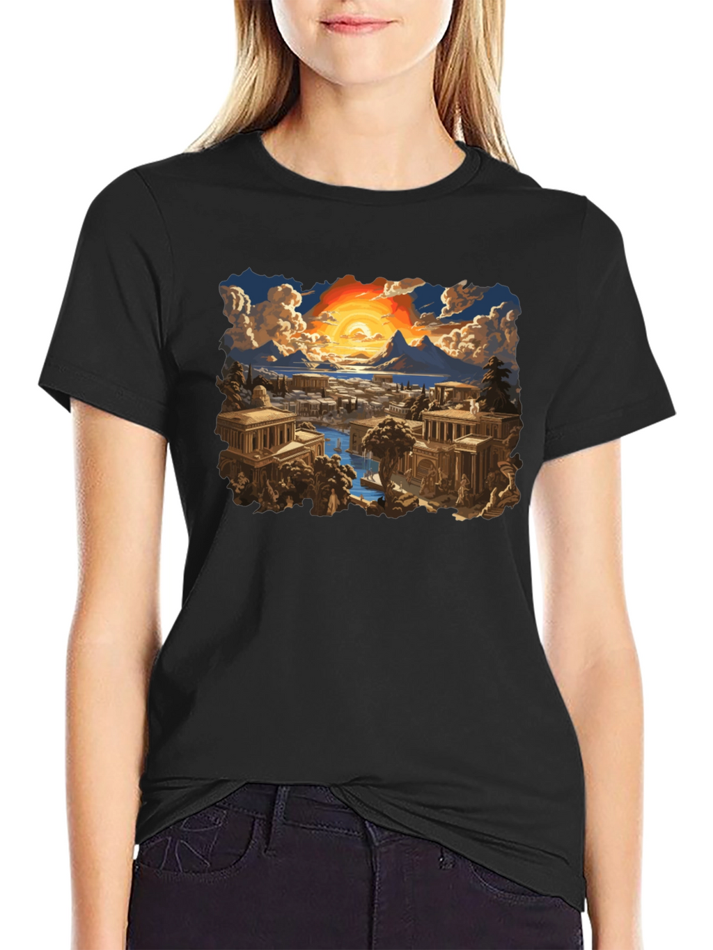 Greek Sunset Tee