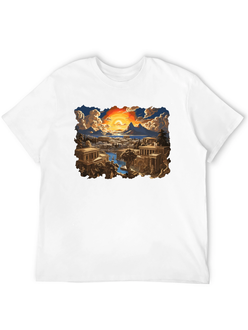 Greek Sunset Tee