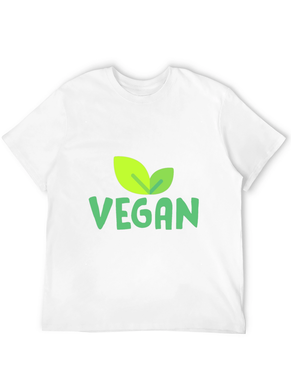 Vegan Leaf Graphic T-Shirt