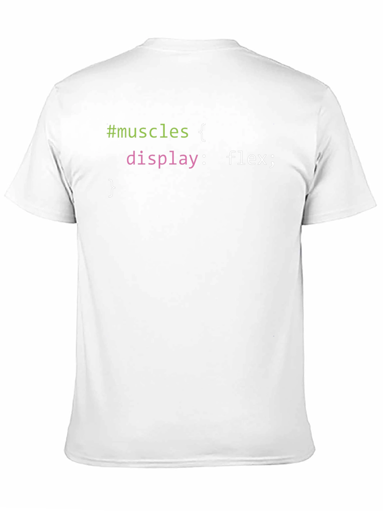 Muscles Flex Coding Tee