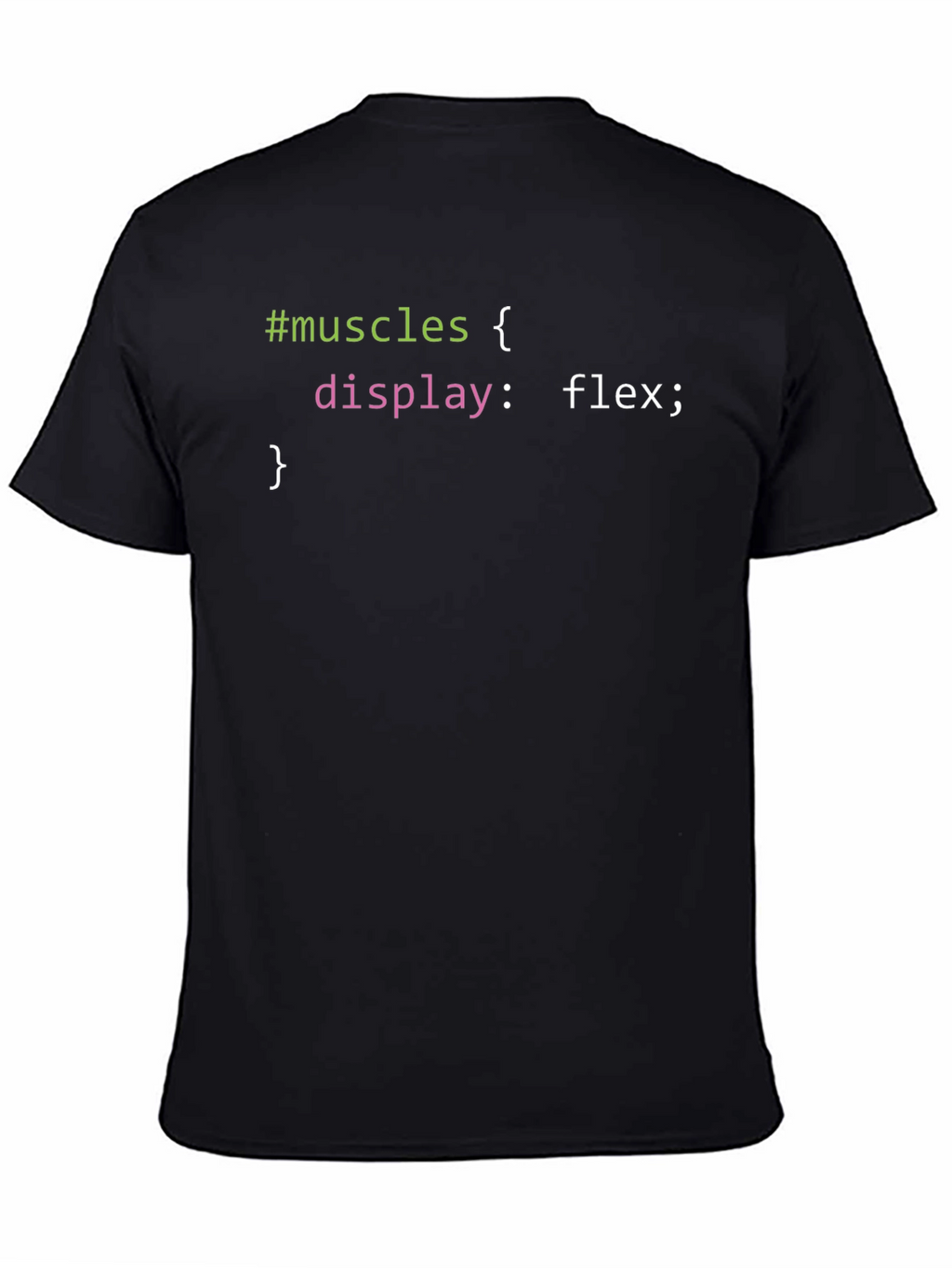 Muscles Flex Coding Tee