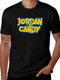 Jordan & Candy Graphic T-Shirt - Black