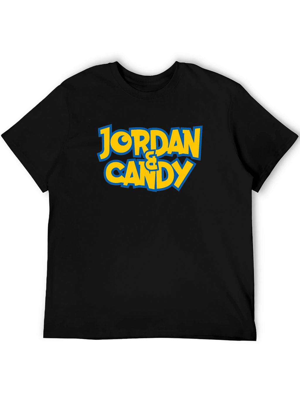 Jordan & Candy Graphic T-Shirt - Black