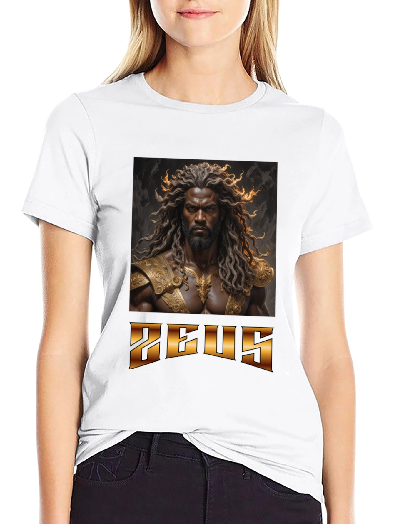 Zeus Graphic T-Shirt - Black