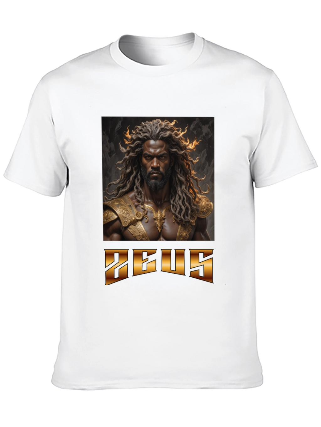 Zeus Graphic T-Shirt - Black