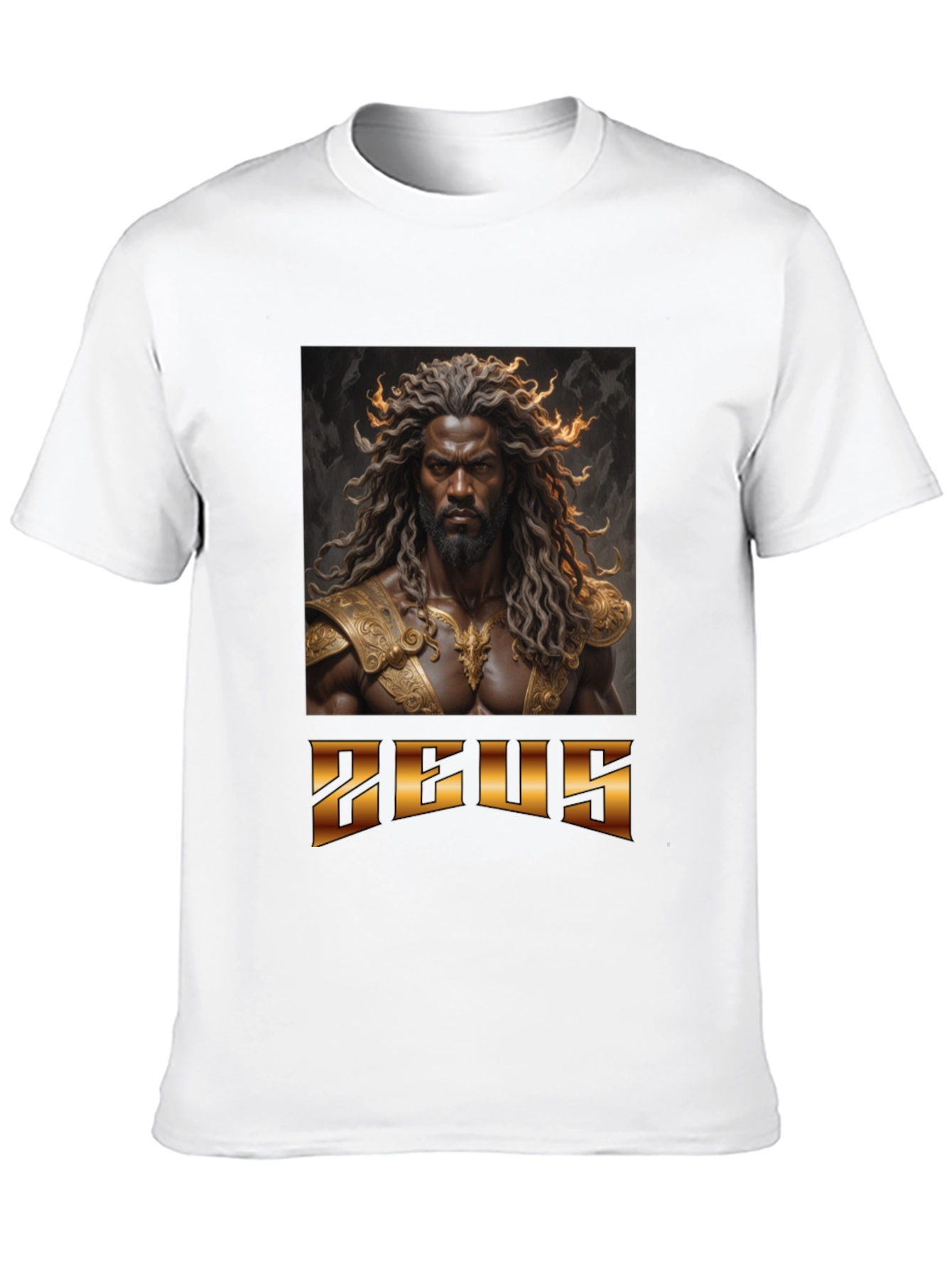 Zeus Graphic T-Shirt - Black