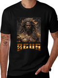 Zeus Graphic T-Shirt - Black