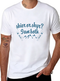 Skier Or Skyr? T-Shirt - I Am Both!