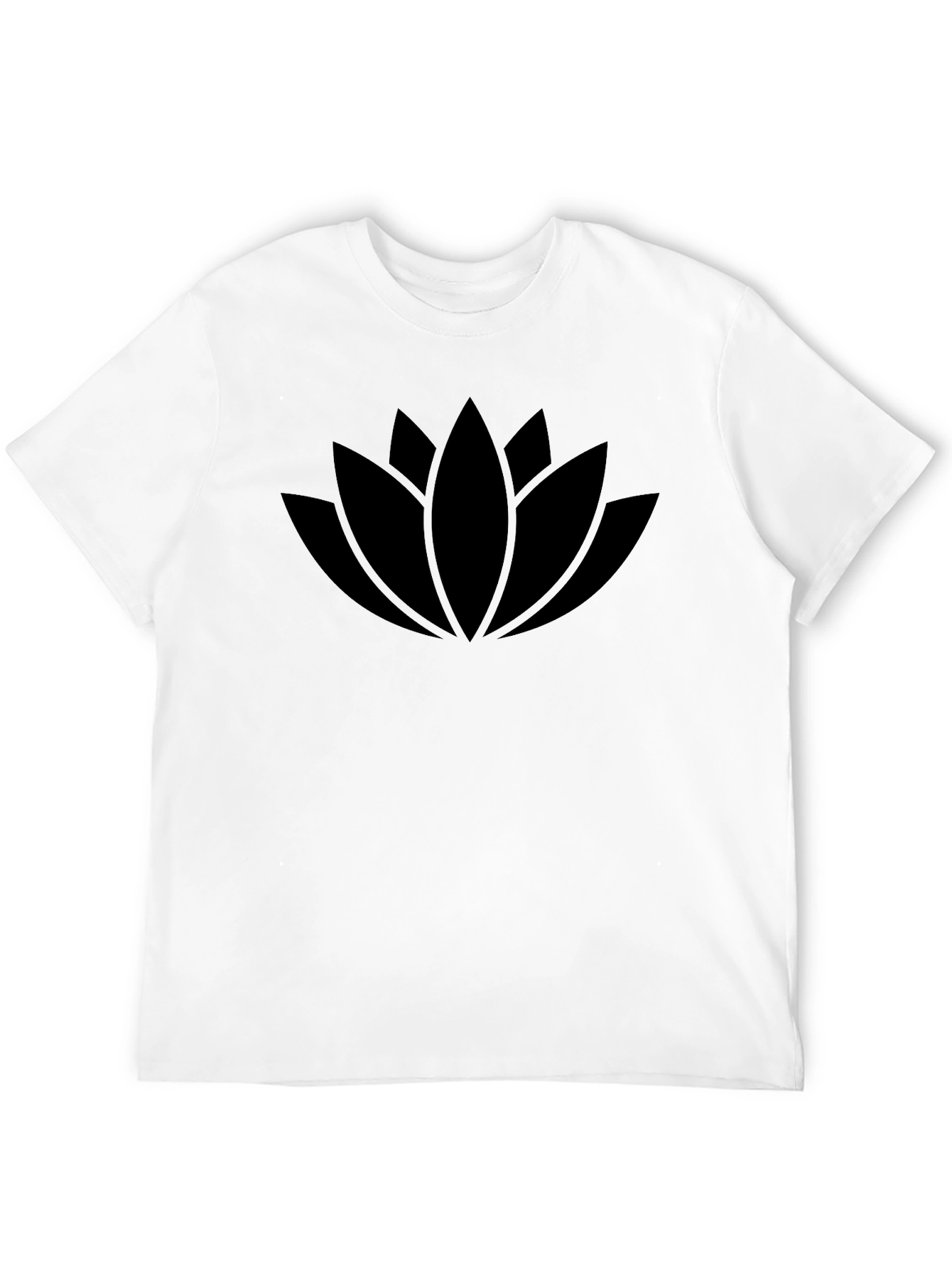 Lotus Flower Graphic Tee - Relaxed Fit