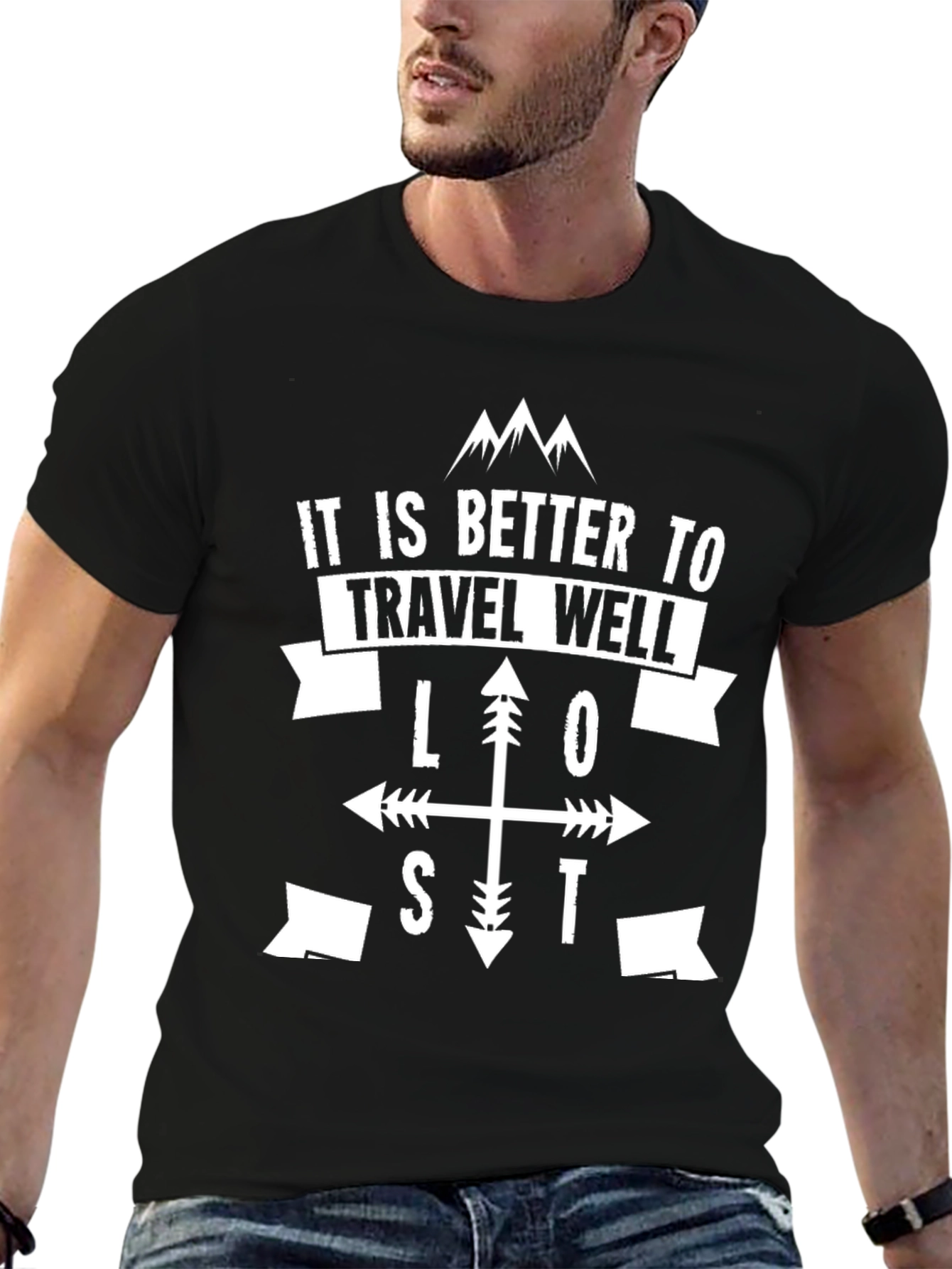 Travel Well Lost T-Shirt Adventure Tee