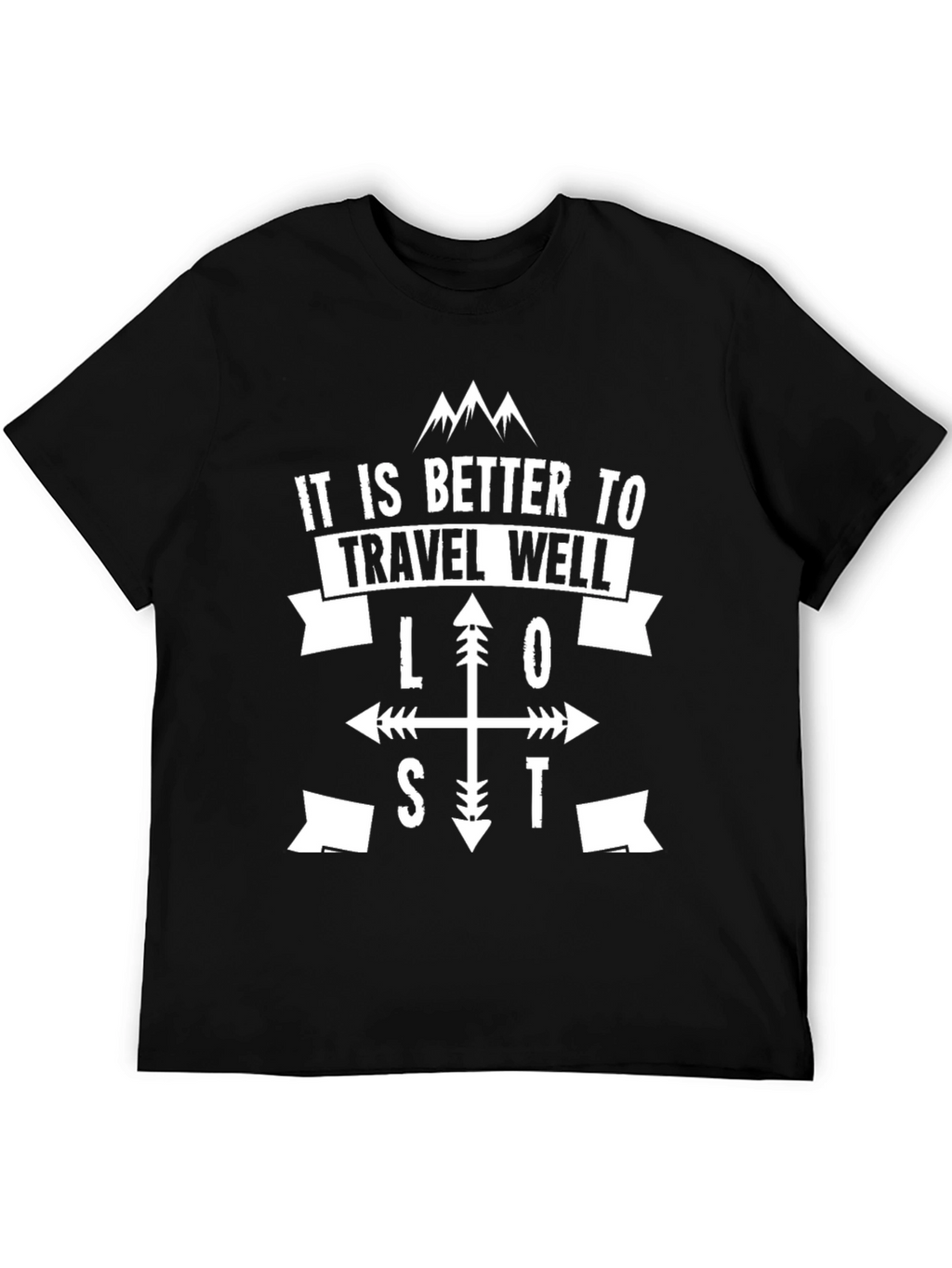 Travel Well Lost T-Shirt Adventure Tee