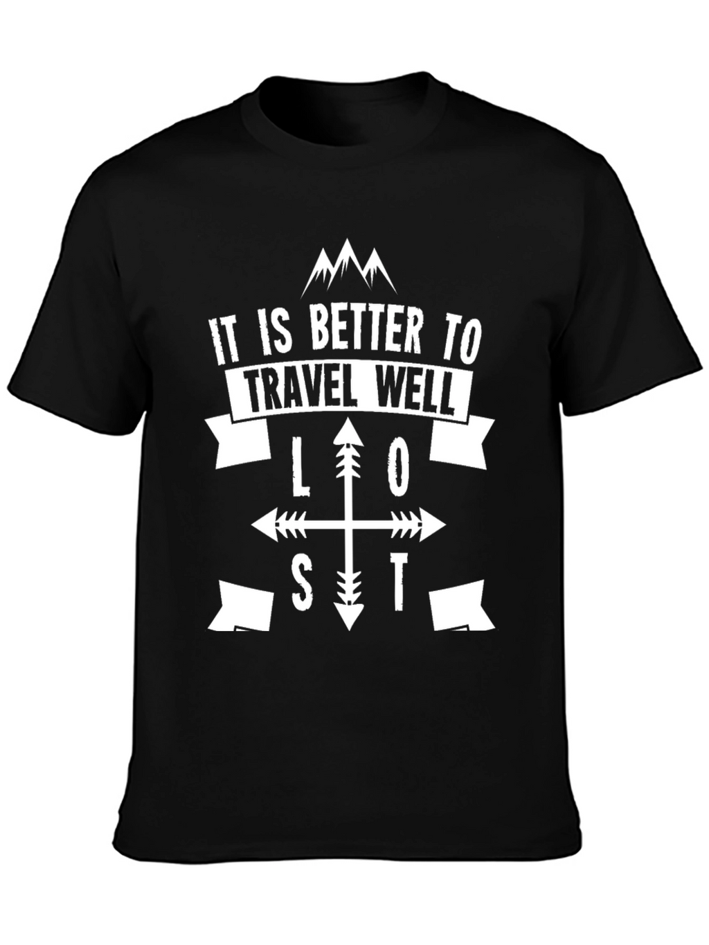 Travel Well Lost T-Shirt Adventure Tee