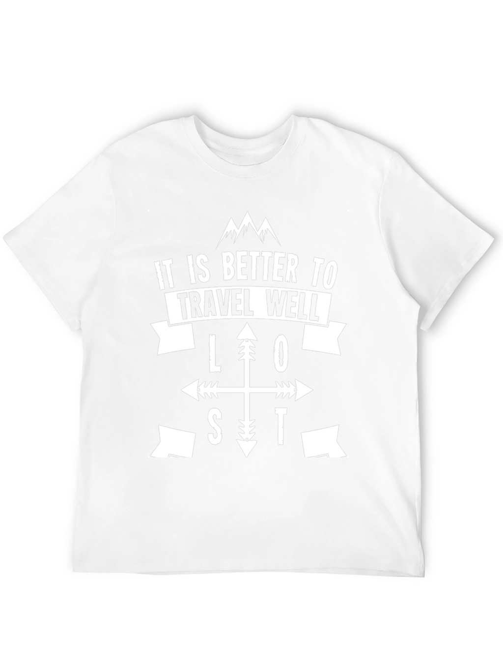 Travel Well Lost T-Shirt Adventure Tee