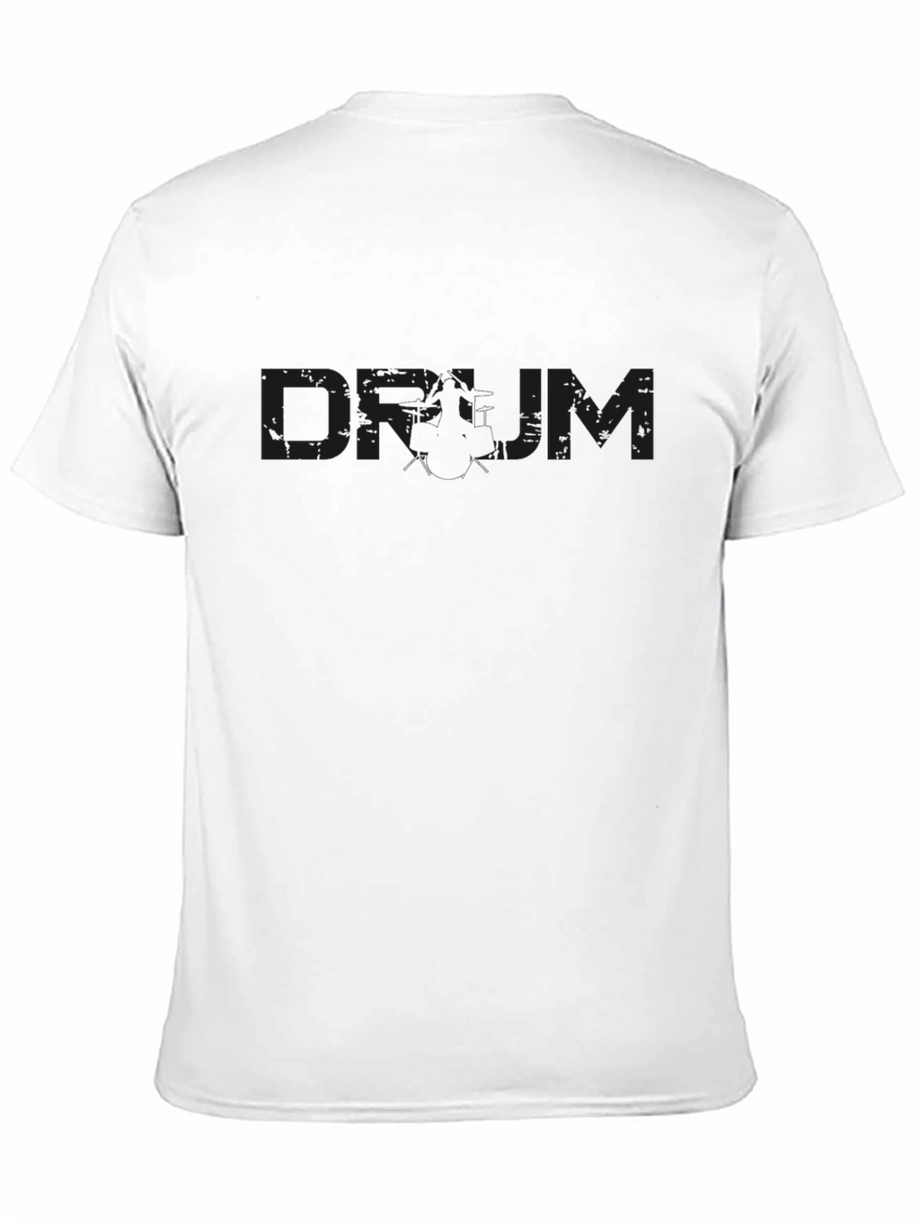 Mens Black DRUM Graphic Tee