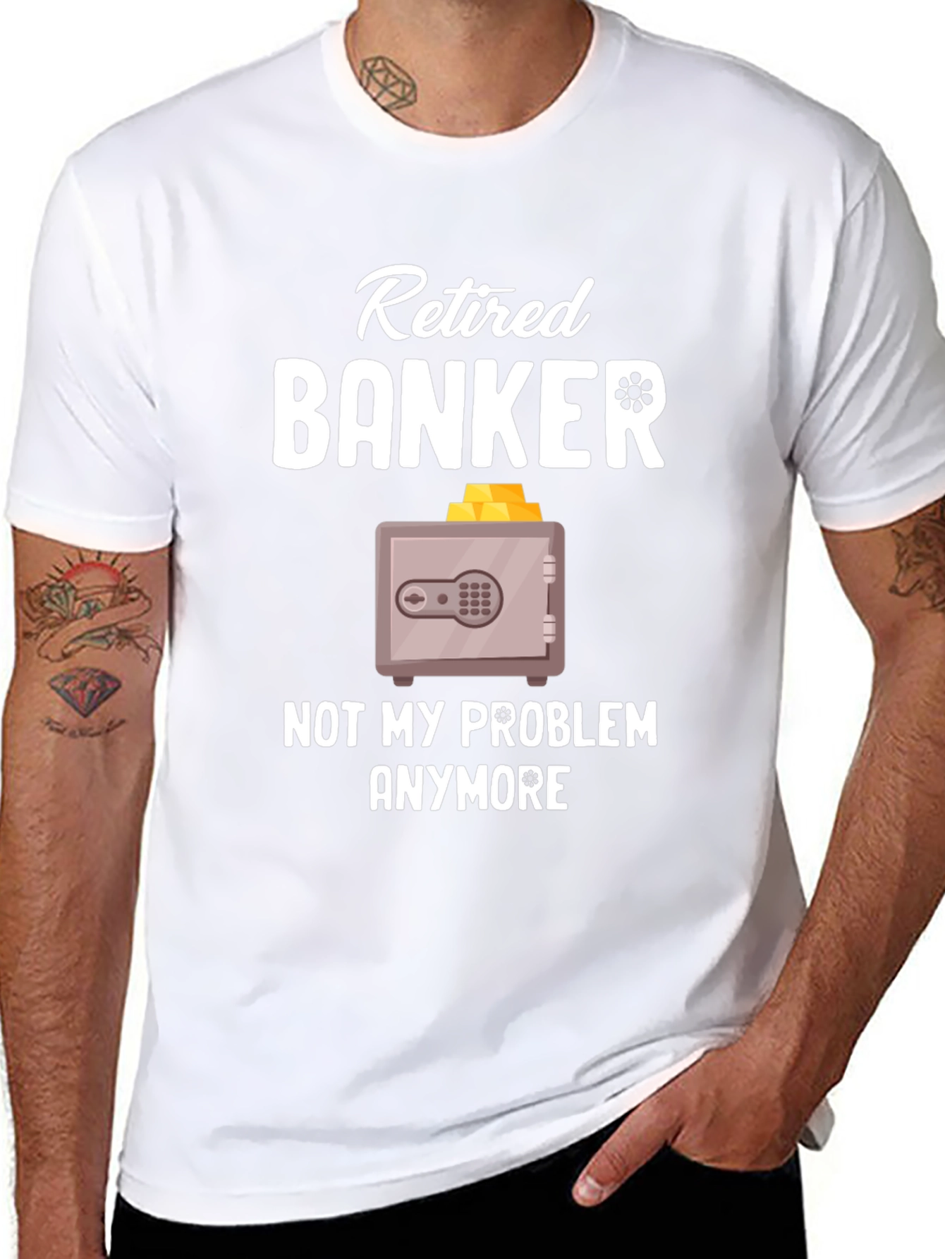 Retired Banker Funny T-Shirt