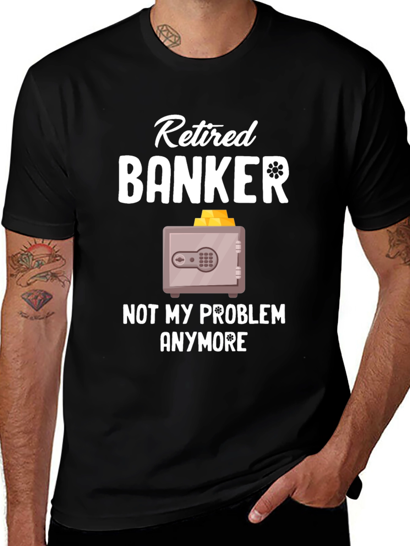 Retired Banker Funny T-Shirt