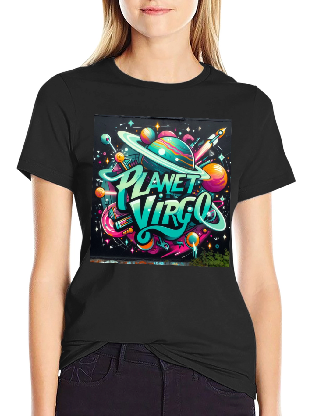 Planet Virgo Graphic T-Shirt