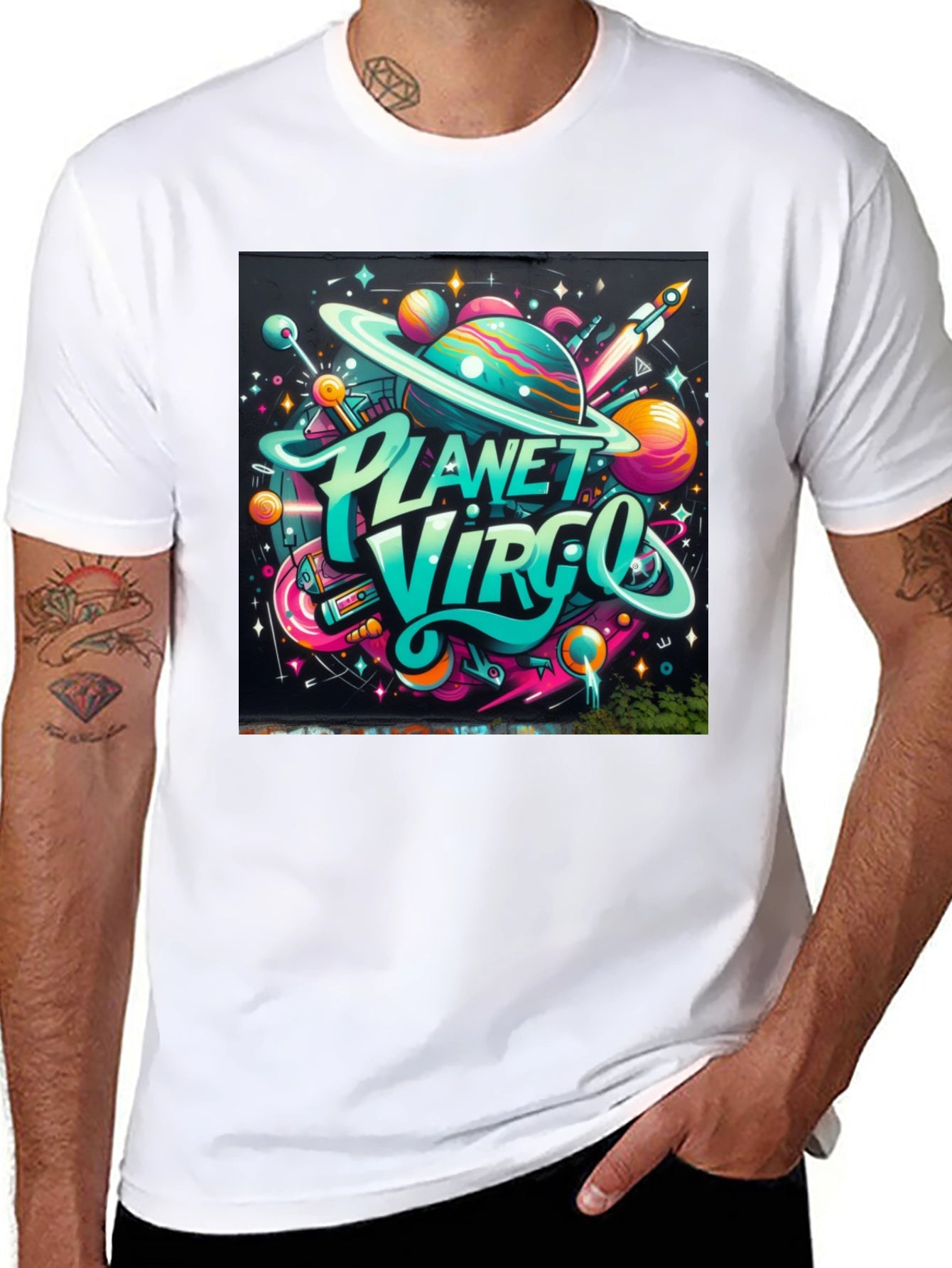 Planet Virgo Graphic T-Shirt