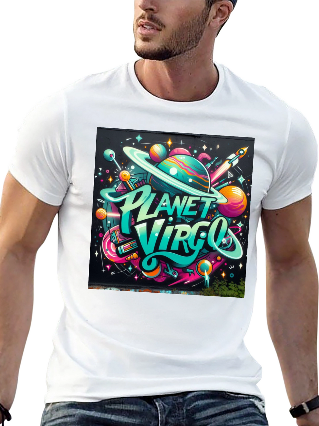 Planet Virgo Graphic T-Shirt