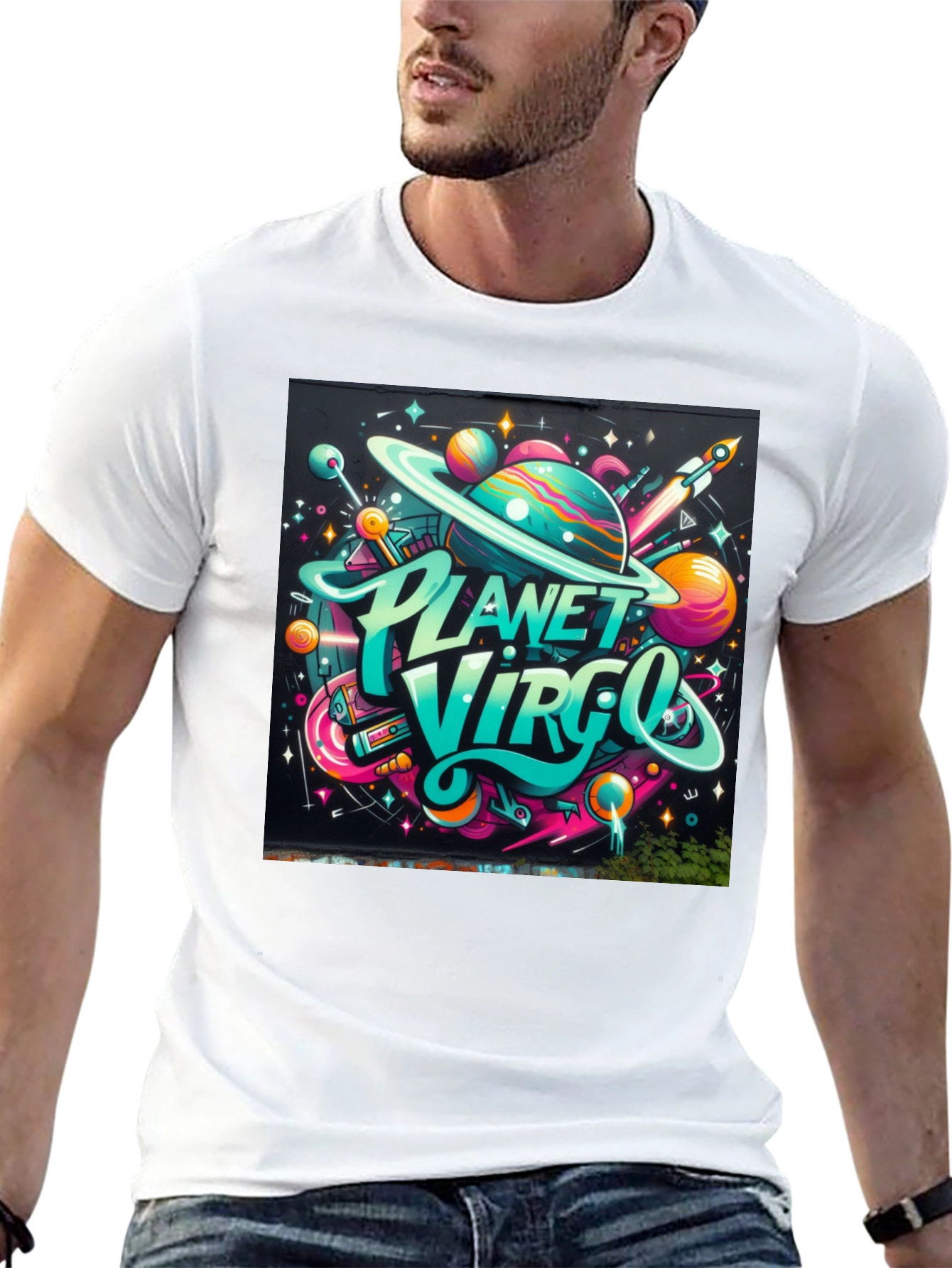Planet Virgo Graphic T-Shirt